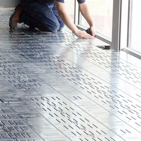 low profile raised access flooring